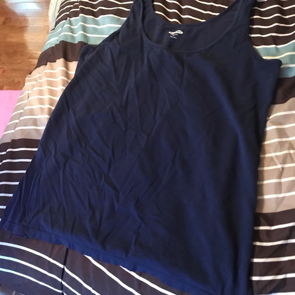 Navy blue tank